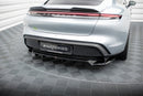 Rear Splitter (with vertical bars) Porsche Taycan / Taycan 4 / Taycan 4S / Taycan GTS Mk1-8