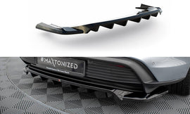 Rear Splitter (with vertical bars) Porsche Taycan / Taycan 4 / Taycan 4S / Taycan GTS Mk1