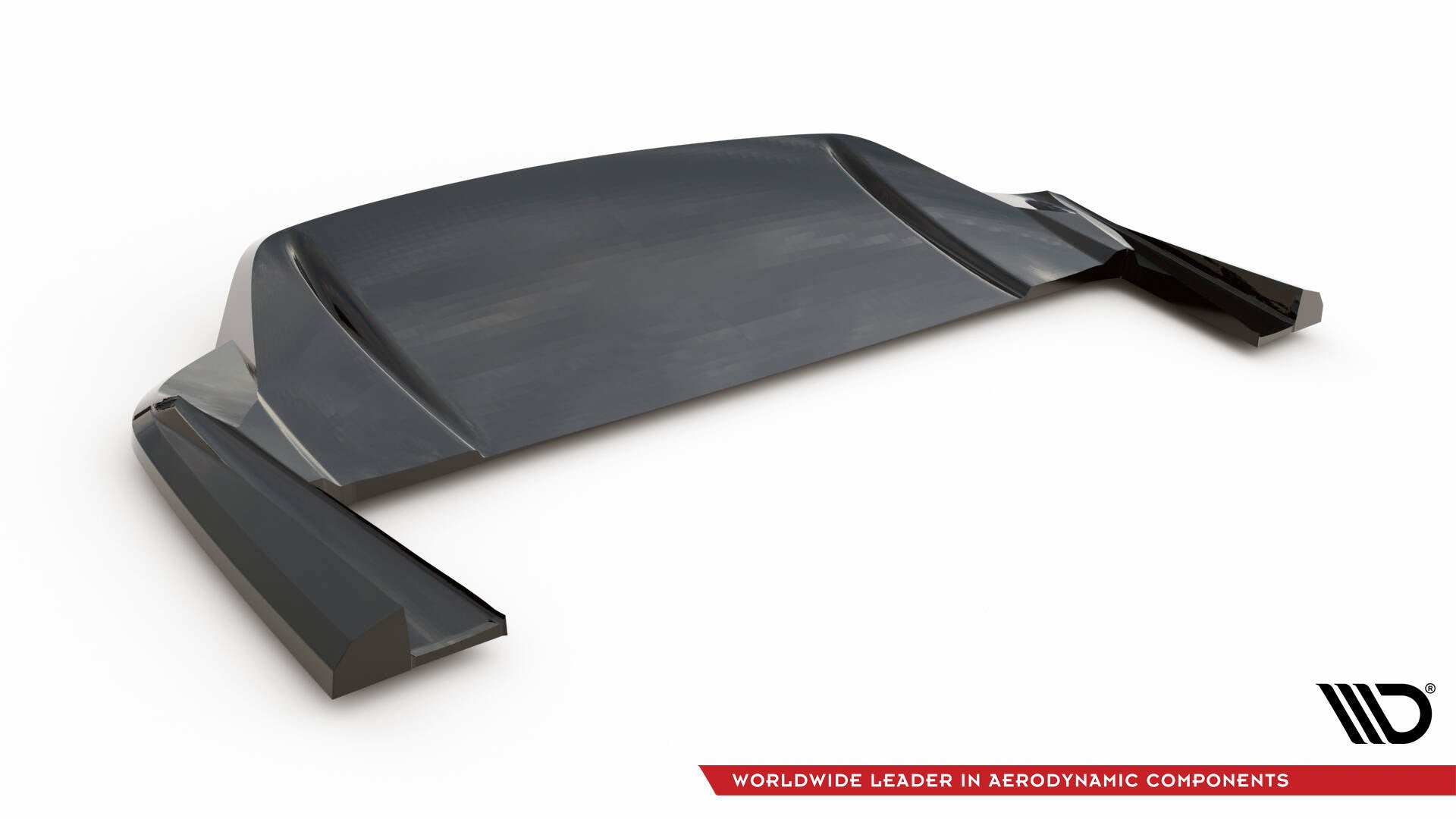 Rear Splitter (with vertical bars) Porsche Taycan / Taycan 4 / Taycan 4S / Taycan GTS Mk1