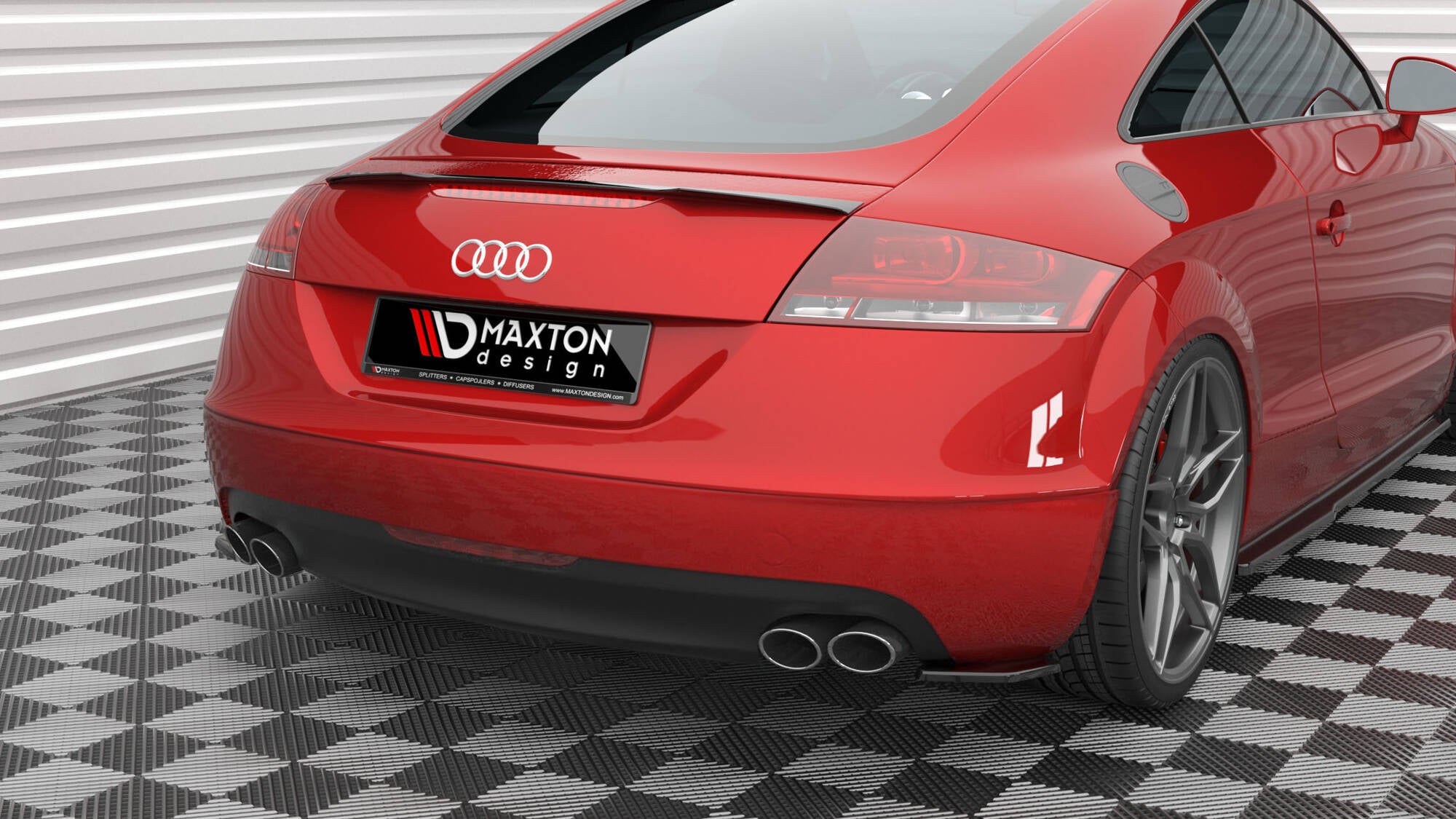 Rear Side Splitters Audi TT 3.2 V6 8J