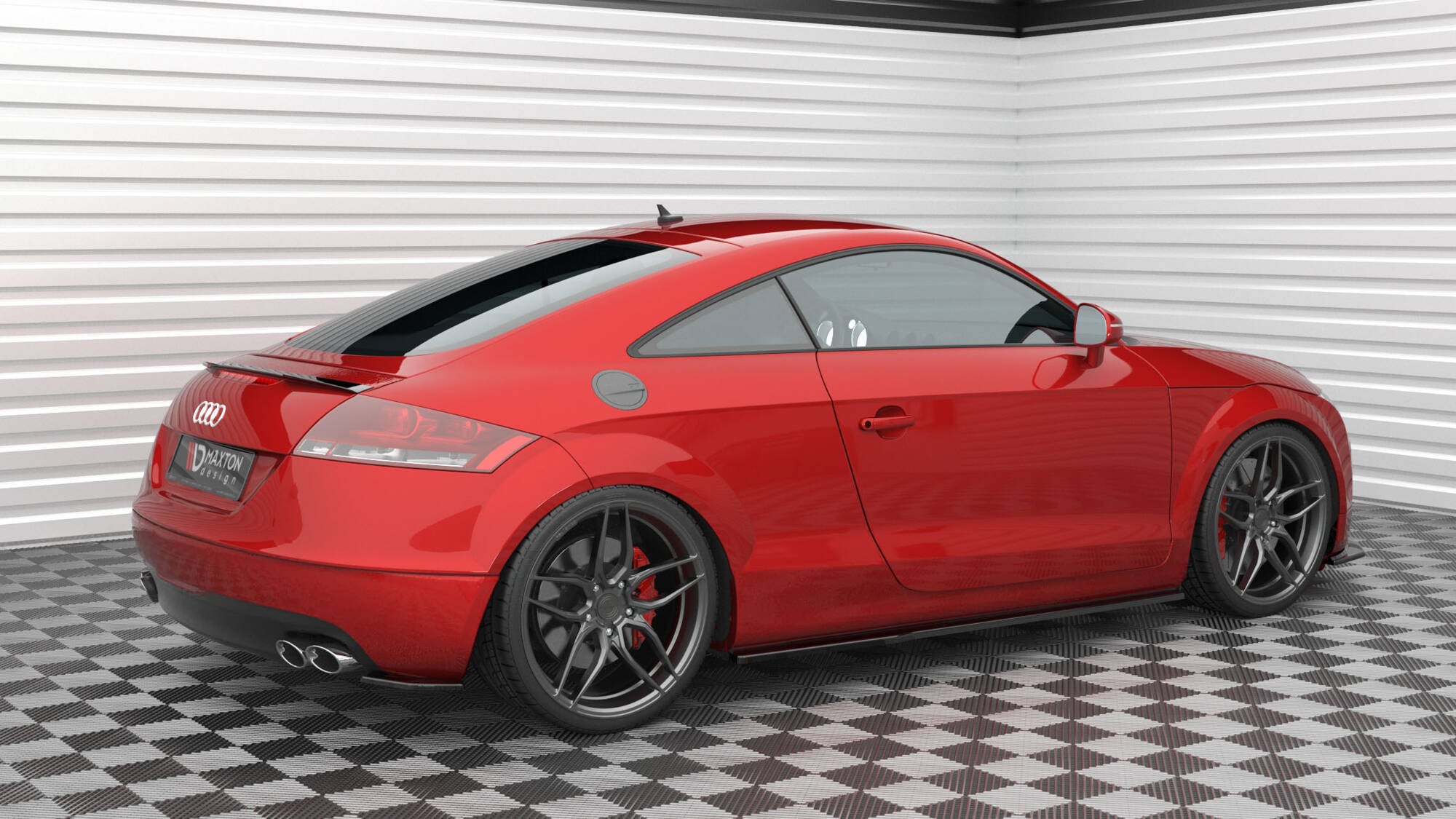 Rear Side Splitters Audi TT 3.2 V6 8J