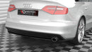 Central Rear Splitter for Audi A4 S-Line B8 Facelift-3
