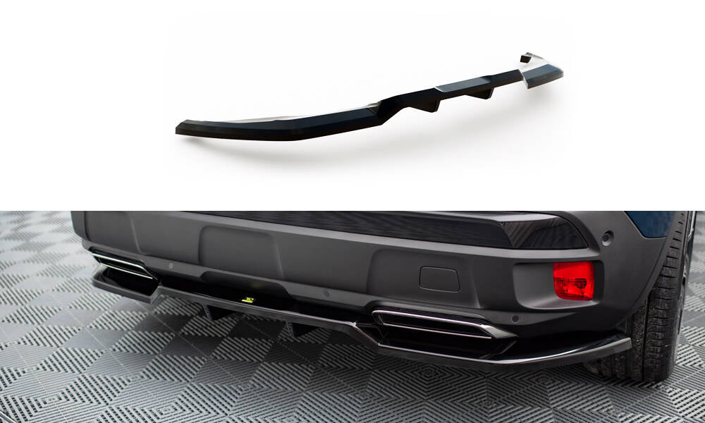 Rear Splitter (with vertical bars) Peugeot 3008 GT-Line Mk2 Facelift