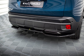 Rear Splitter (with vertical bars) Peugeot 3008 GT-Line Mk2 Facelift - 0