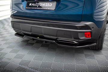 Rear Splitter (with vertical bars) Peugeot 3008 GT-Line Mk2 Facelift - 0
