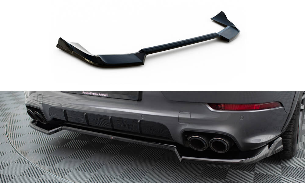 Rear Splitter Porsche Cayenne SUV / Coupe Mk3 Facelift