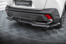 Central Rear Splitter (with vertical bars) Peugeot 408 Mk1 - 0