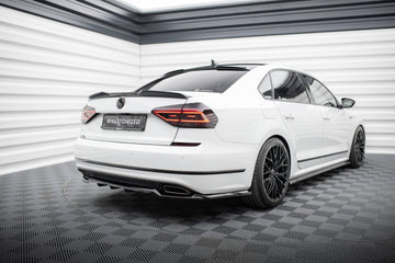 Rear Splitter (with vertical bars) Volkswagen Passat GT B8 Facelift USA - 0