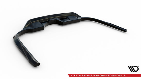 Central Rear Splitter (with vertical bars) Audi A6 Allroad C8