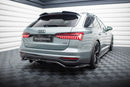 Rear Splitter (with vertical bars) Audi A6 Allroad C8-2