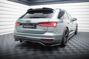 Rear Splitter (with vertical bars) Audi A6 Allroad C8 - 0