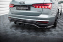 Rear Splitter (with vertical bars) Audi A6 Allroad C8-6