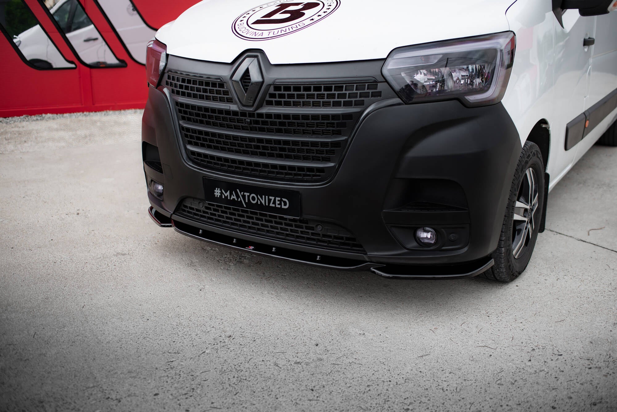 Front Splitter Renault Master Mk3 Facelift