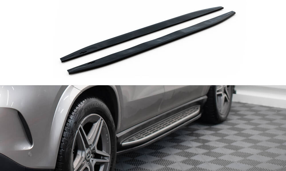 Side Skirts Diffusers Mercedes-AMG / AMG-Line GLE W167 