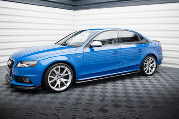 Side Skirts Diffusers V.4 Audi A4 / A4 S-Line / S4 B8 - 0