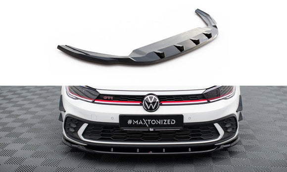 Front Splitter V.1 Volkswagen Polo GTI Mk6 Facelift