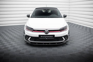 Front Splitter V.1 Volkswagen Polo GTI Mk6 Facelift - 0