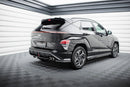 Rear Splitter (with vertical bars) Hyundai Kona N-Line Mk2-2