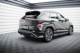 Rear Splitter (with vertical bars) Hyundai Kona N-Line Mk2 - 0