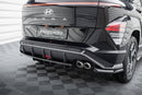 Rear Splitter (with vertical bars) Hyundai Kona N-Line Mk2-4