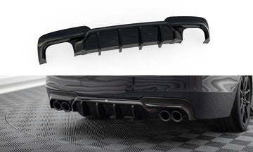 Rear Valance V.2 BMW 5 M-Pack F10 / F11 (Version with two double exhausts)