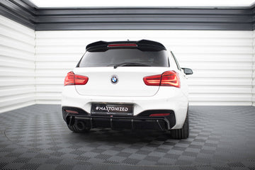 Rear Valance V.3 BMW 1 M-Pack F20 Facelift (Version with single exhaust on one side) - 0