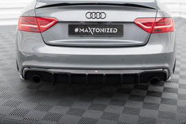 Rear Valance Audi A5 S-Line Coupe / Sportback 8T Facelift (Version with single exhausts on both sides) - 0