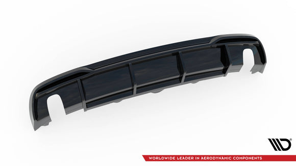 Rear Valance Audi A5 8T Facelift (Version with single exhausts on both sides)