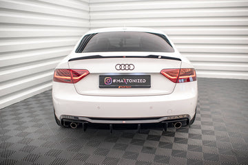 Rear Valance Audi A5 8T Facelift (Version with single exhausts on both sides) - 0