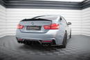 Rear Valance BMW 4 Coupe / Gran Coupe / Cabrio M-Pack F32 / F36 / F33 (Version with dual exhausts on both sides)-4