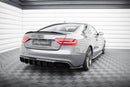 Rear Valance Audi A5 S-Line Coupe / Sportback 8T Facelift (Single side dual exhaust version)-2
