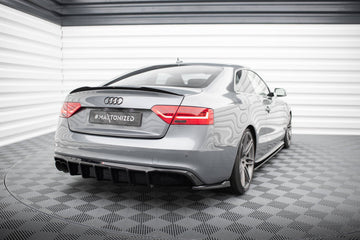Rear Valance Audi A5 S-Line Coupe / Sportback 8T Facelift (Single side dual exhaust version) - 0
