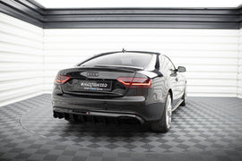 Rear Valance Audi A5 Coupe / Cabrio S-Line 8T (Single side dual exhaust version) - 0