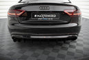 Rear Valance Audi A5 Coupe / Cabrio S-Line 8T (Single side dual exhaust version)-5