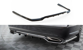 Central Rear Splitter (with vertical bars) Mercedes-Benz E W212 Facelift
