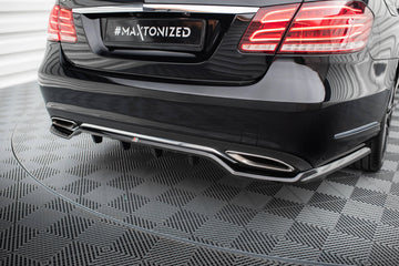Rear Splitter (with vertical bars) Mercedes-Benz E W212 Facelift - 0