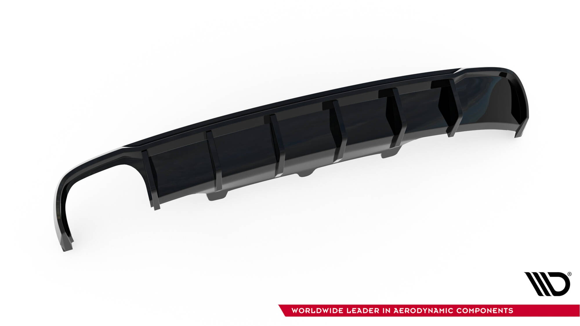 Rear Valance Audi A6 Avant C7 (Single side dual exhaust version)