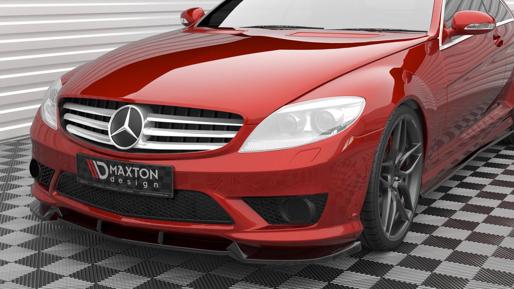 Front Splitter V.1 Mercedes-Benz CL 63 AMG C216