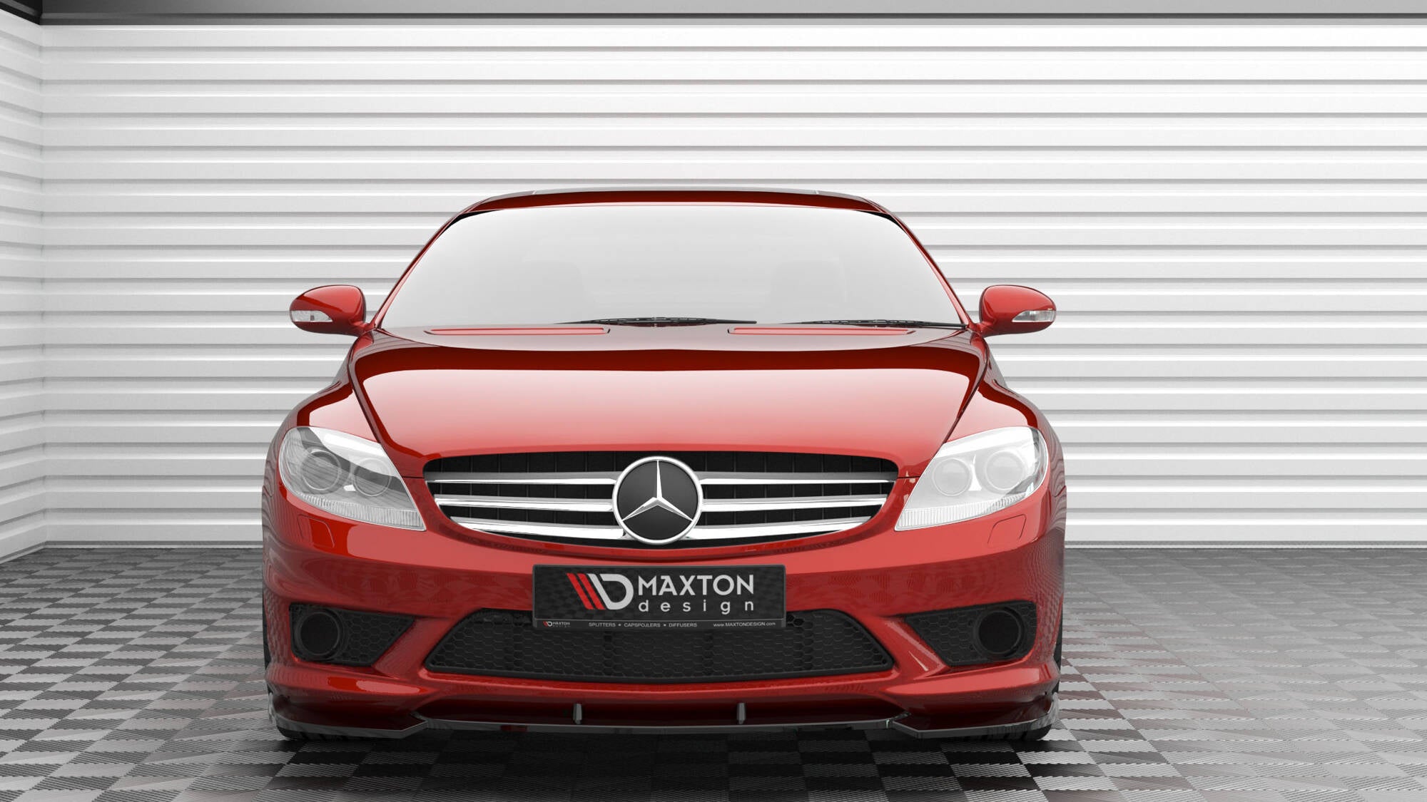 Front Splitter V.2 Mercedes-Benz CL 63 AMG C216