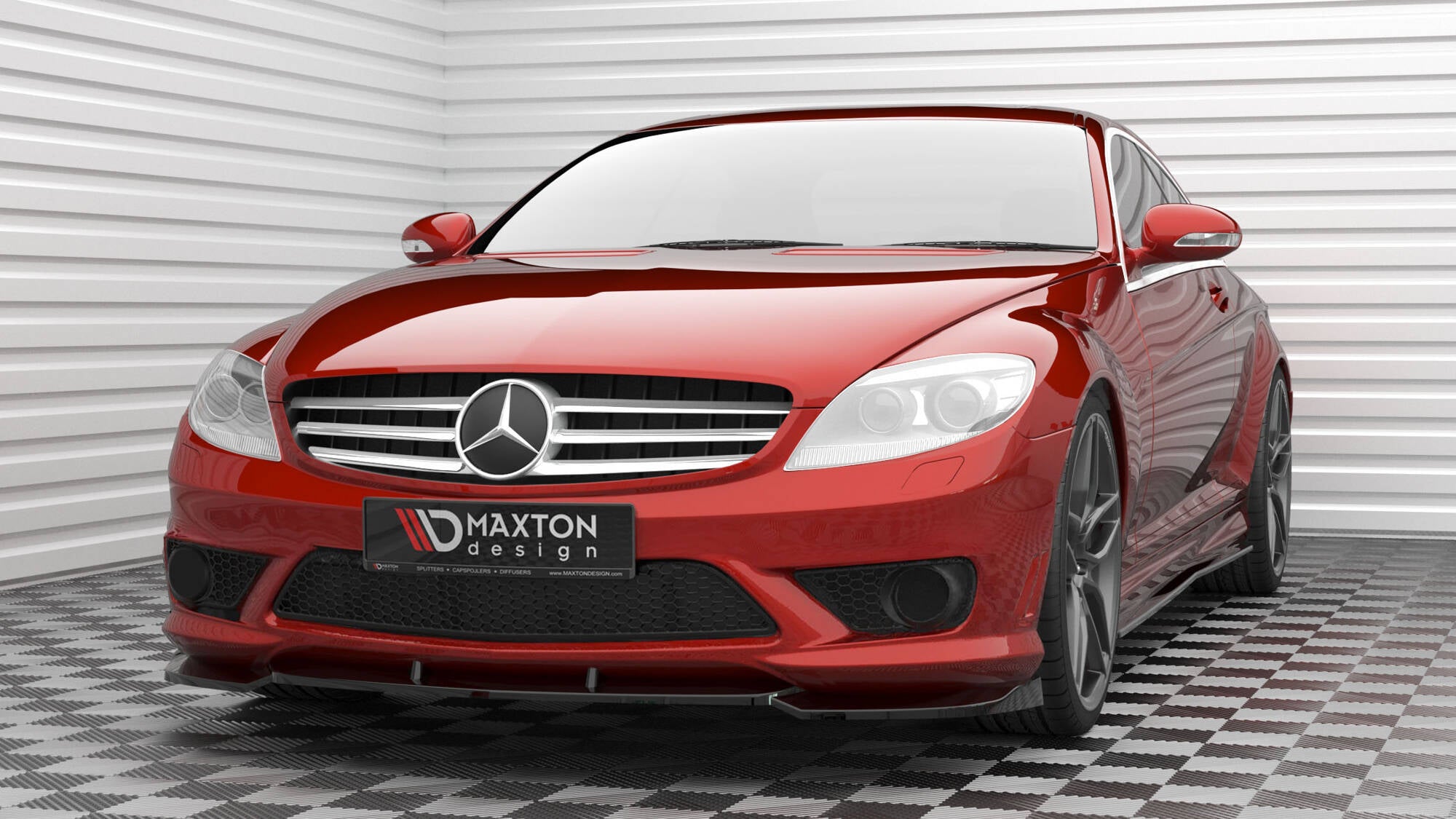 Front Splitter V.2 Mercedes-Benz CL 63 AMG C216