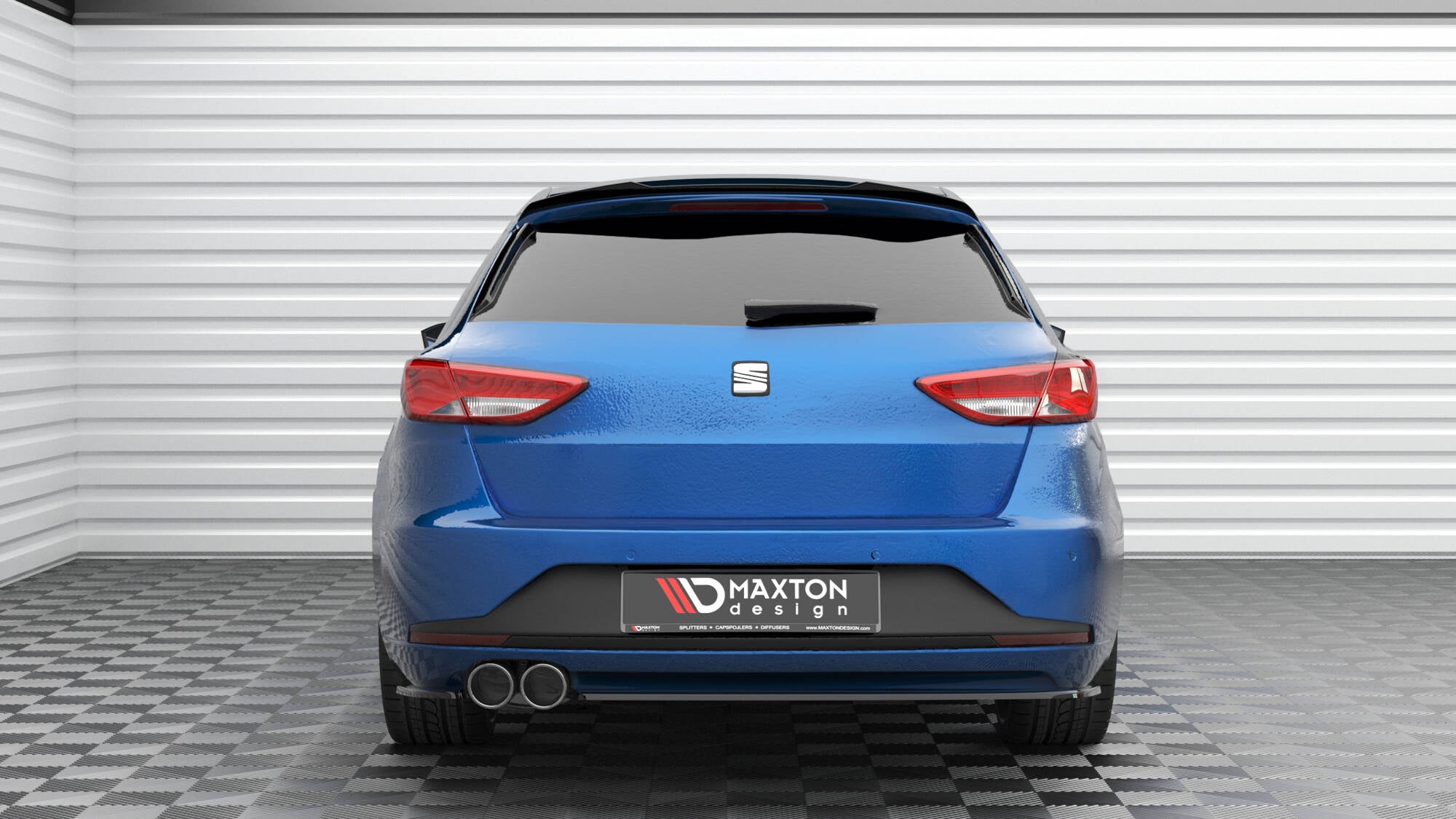 Rear Side Splitters V.3 Seat Leon FR Sportstourer Mk3