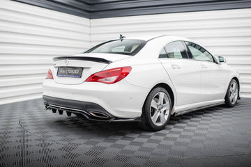 Central Rear Splitter (with vertical bars) Mercedes-Benz CLA C117 Facelift - 0