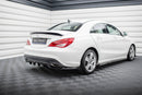 Rear Splitter (with vertical bars) Mercedes-Benz CLA C117 Facelift-2