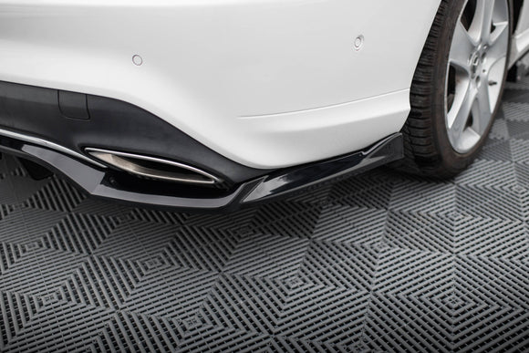Central Rear Splitter (with vertical bars) Mercedes-Benz CLA C117 Facelift