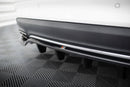 Central Rear Splitter (with vertical bars) Mercedes-Benz CLA C117 Facelift-4