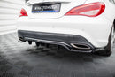 Rear Splitter (with vertical bars) Mercedes-Benz CLA C117 Facelift-5