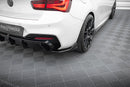 Rear Side Splitters (For rear valance V.3) BMW 1 M-Pack / M140i F20 Facelift-3