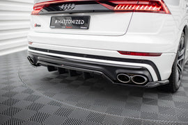 Central Rear Splitter (with vertical bars) Audi SQ8 Mk1 - 0