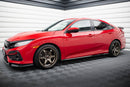 Side Skirts Diffusers Honda Civic SI Mk10-4