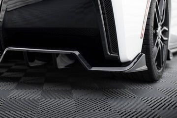Central Rear Splitter (with vertical bars) Chevrolet Corvette C7 - 0